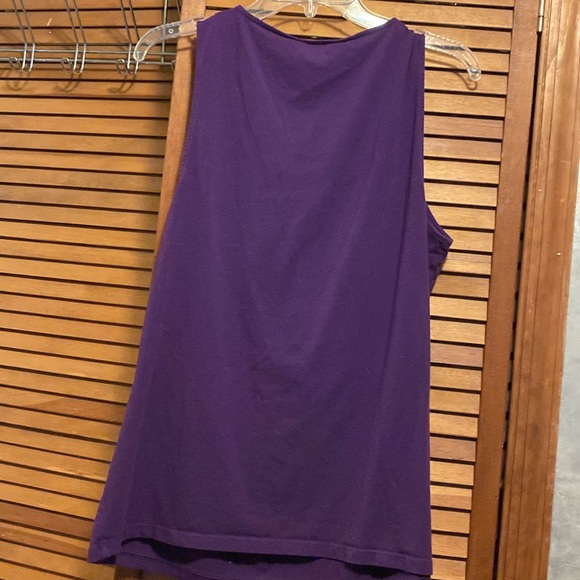 Ann Taylor Purple XL W18 L26 - Cotton/Spandex - Picture 6 of 10